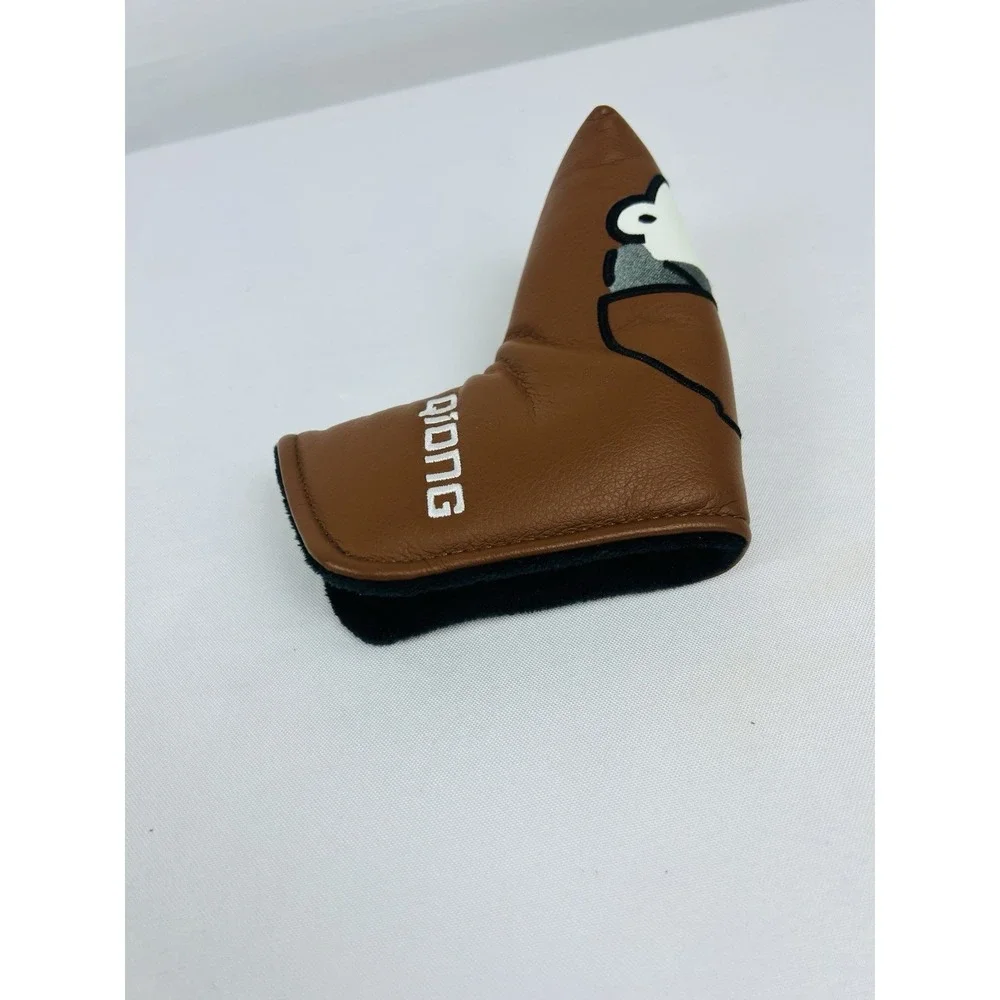 Qiong Golf Putter Cover Q Brown